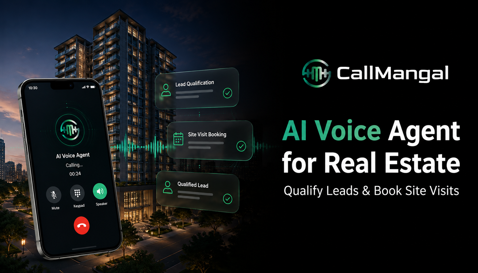AI Voice Agent for Real Estate in India: Qualify Leads & Book Site Visits